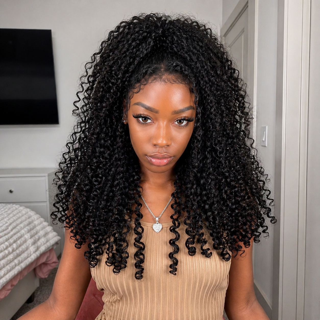 Kinky Edges Curly Wig – Looks Like Your Real Hair