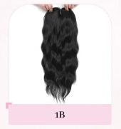 Wavy Clip-In Hair Topper with Bangs – Instant Natural Volume