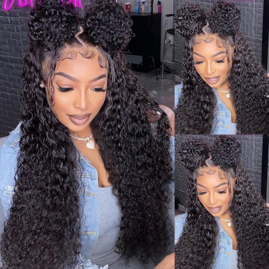 300% Density Luxury Deep Wave HD Lace Wig